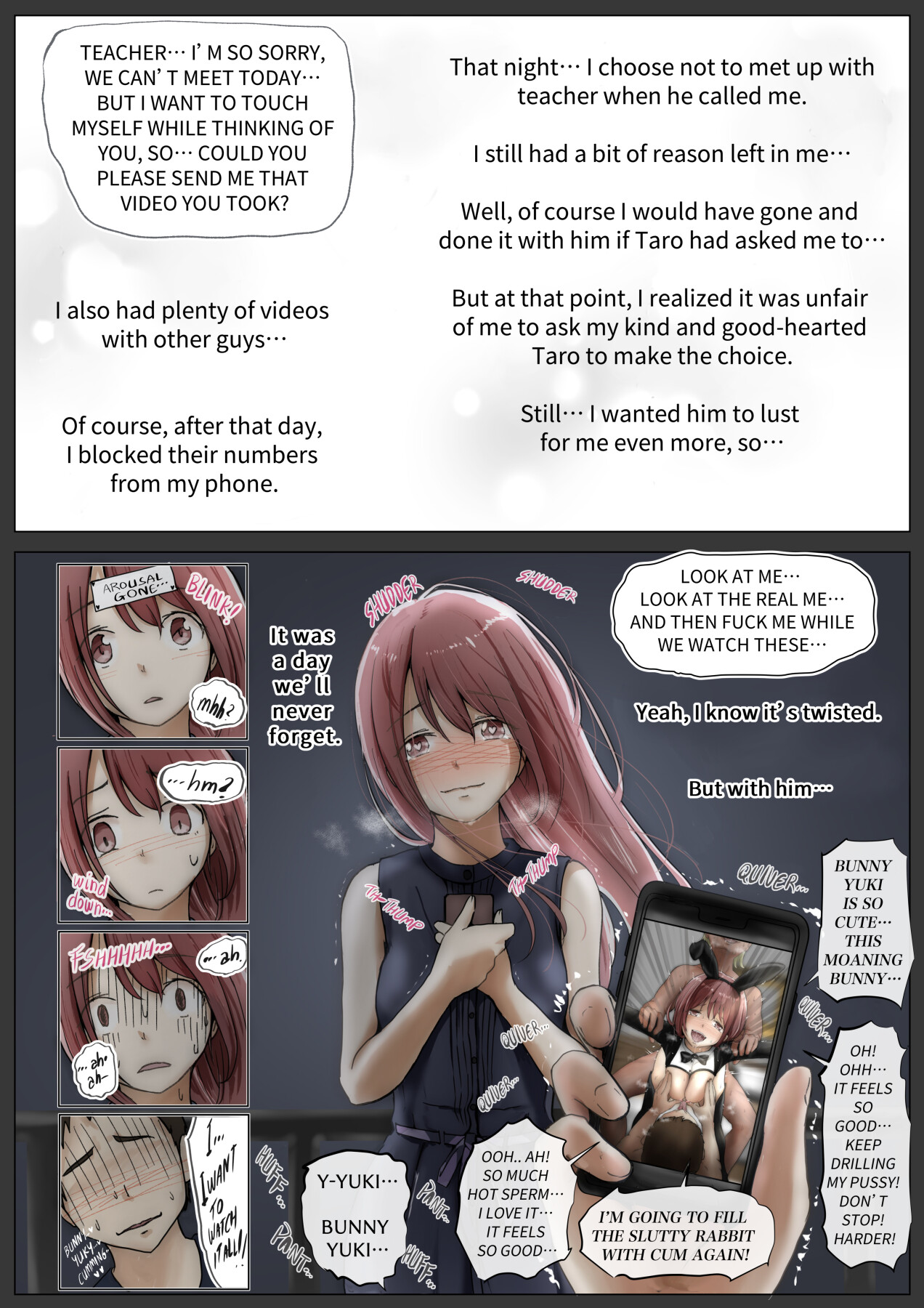 Hentai Manga Comic-The Real Girlfriend 3 -Even if another man is having her…--Read-122